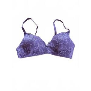 La Vie en Rose Lilac Lace Padded Bra 36C